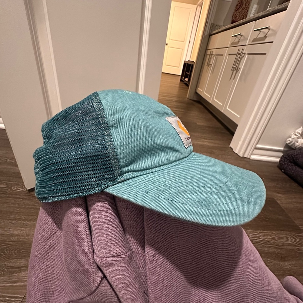 Carhartt Teal hat - Picture 2 of 4